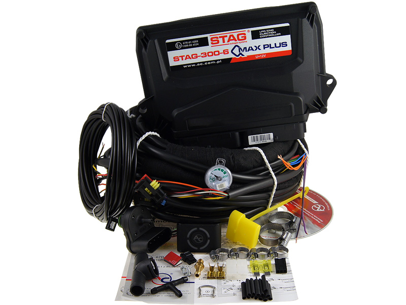 SEKVENCIA AC STAG-300 6 QMAX PLUS 6CYL ELEKTRONIKA