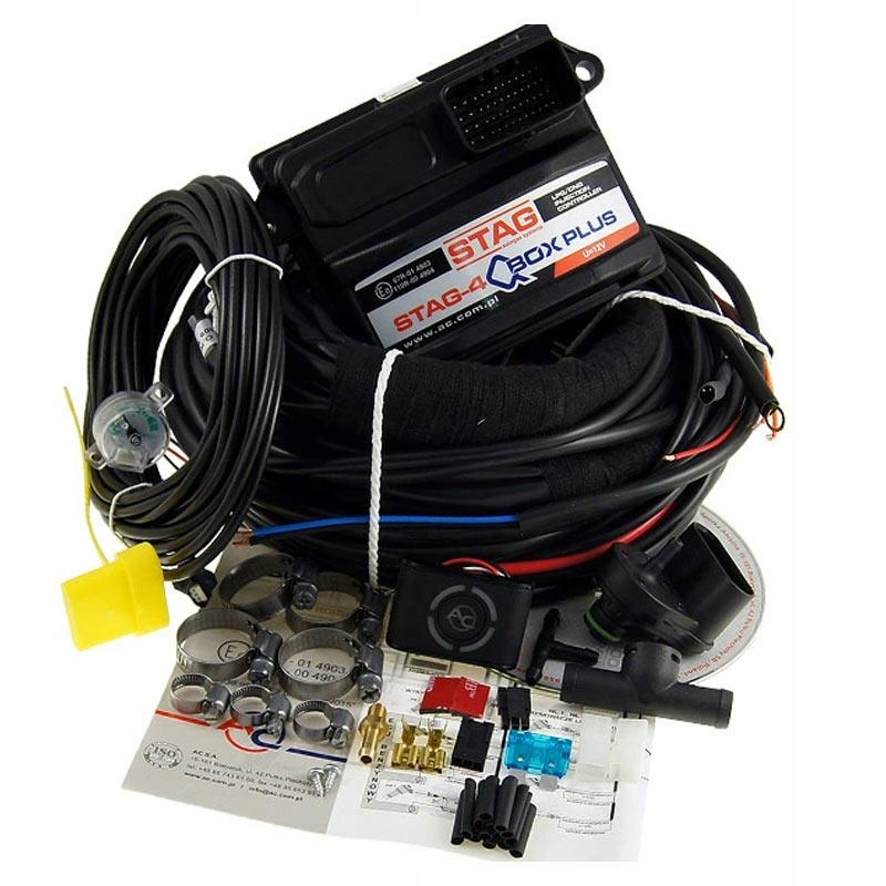 AC STAG Q-BOX PLUS 4 CYLOVÁ ELEKTRONIKA LPG POSTUP
