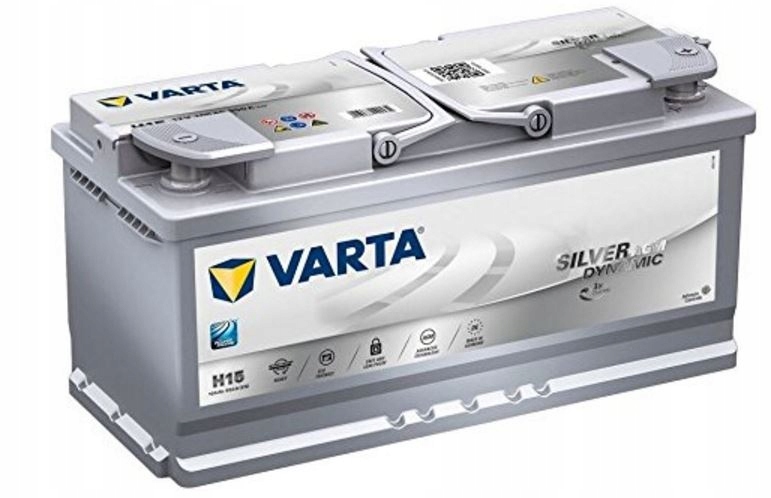 105AH VARTA H15 AGM ŠTART / STOP S5 100 BATÉRIA