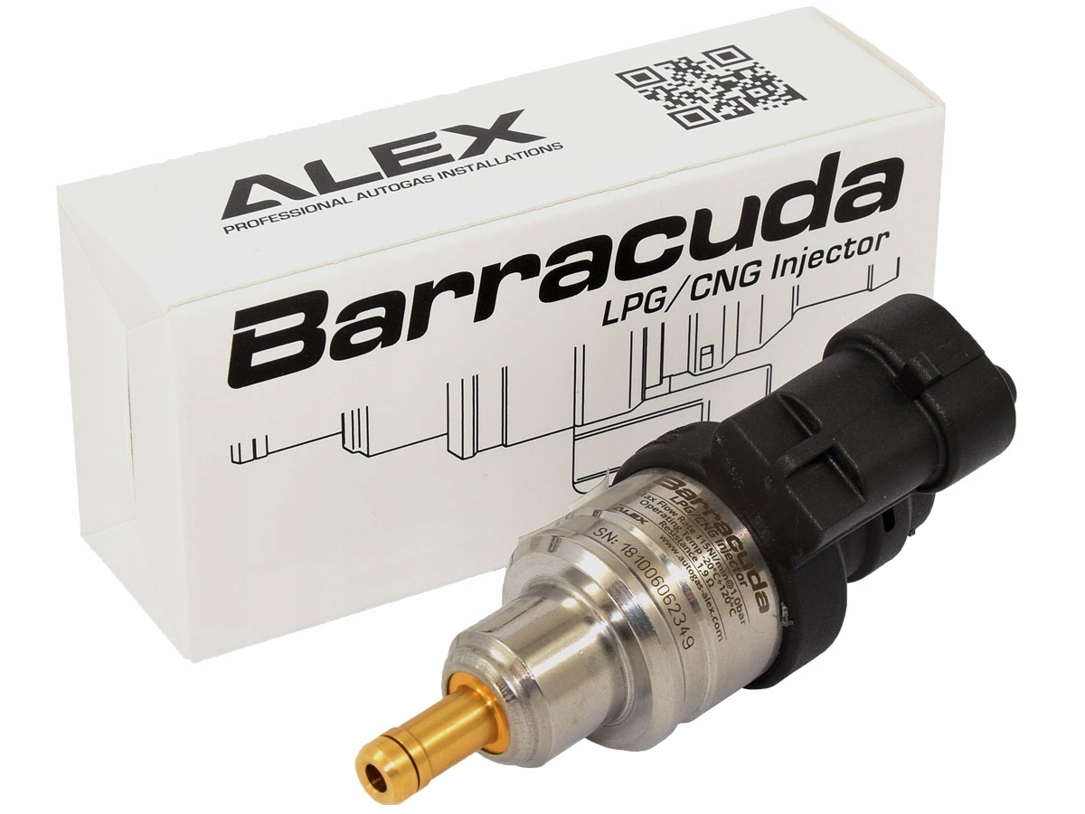 ALEX BARRACUDA 115 NL / min LPG PLYNOVÝ VSTREKOVAČ