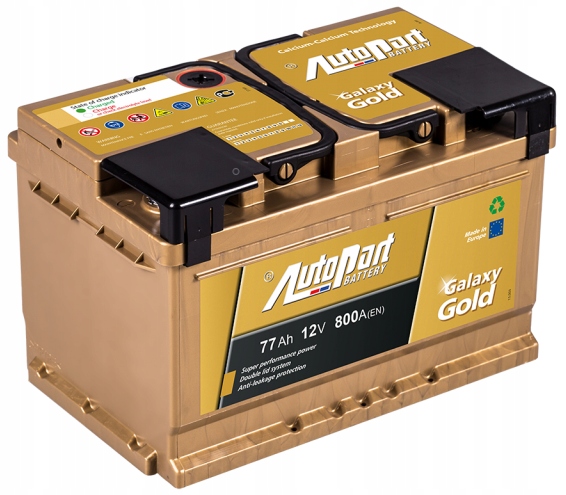 AUTOPART Galaxy Gold 77Ah 800A [PGP +] + [MONTÁŽ] HIT