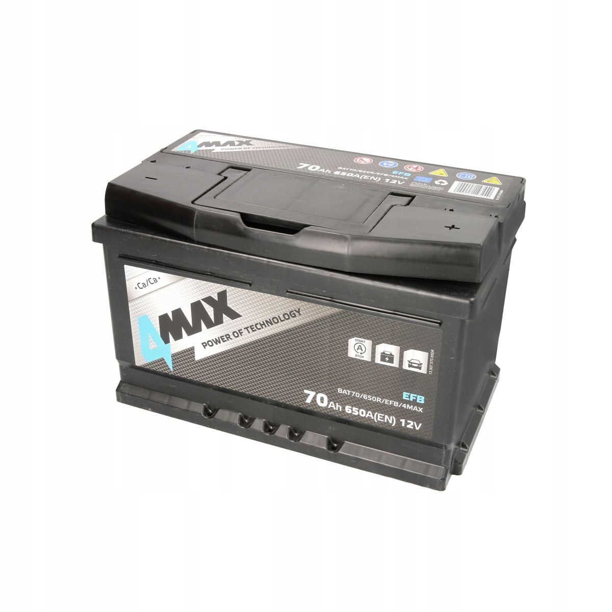 Batéria 4MAX EFB 70Ah 650A P + CARGO