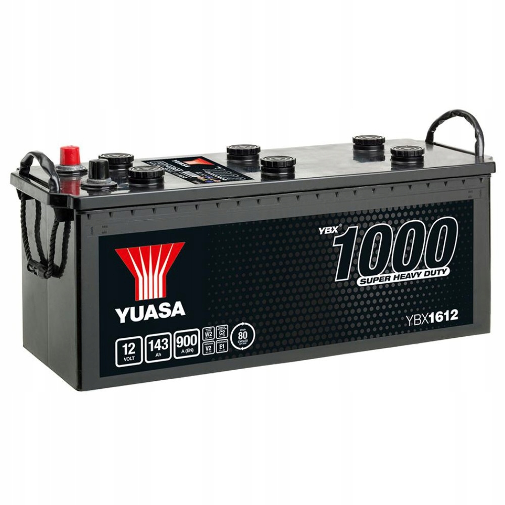 Batéria YUASA SHD YBX1612 140Ah 900A Náklad Krak