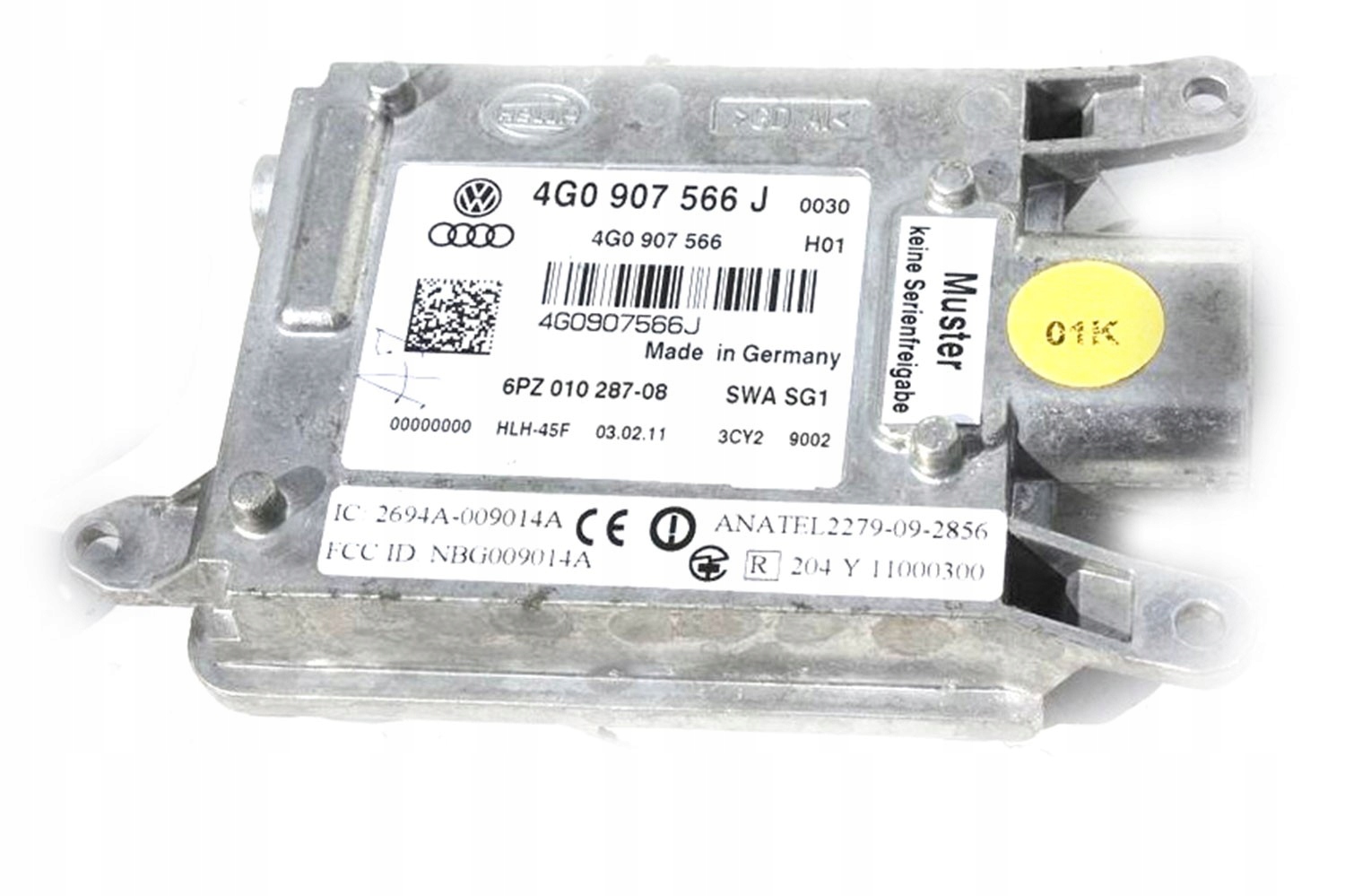 BT AUDI A6 A7 POMOCNÝ RIADIČ PÁSU 4G0907566J