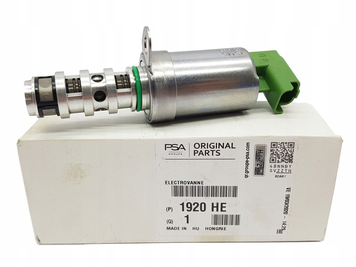 Elektromagnetický ventil C5 C6 407 607 3,0 V6 24V 1920HE Citro