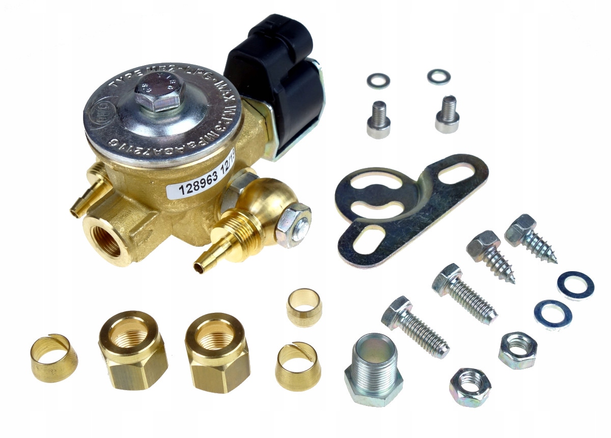 Elektromagnetický ventil OMB MB2 MAX 8mm 2x6mm FARO plyn