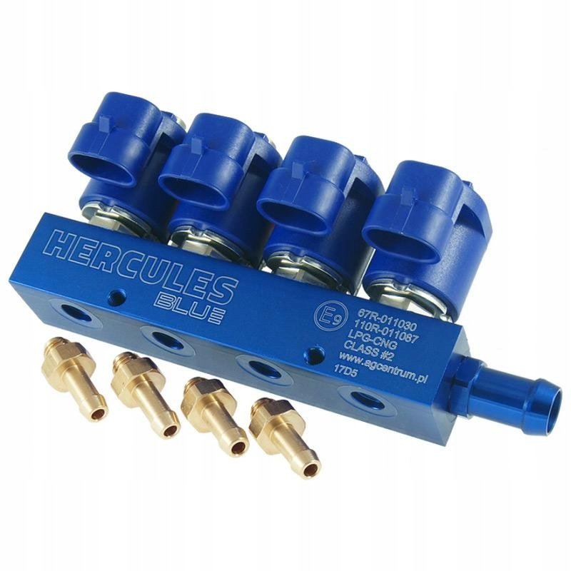 HERKULY INJEKCIA MODRÝM PLYNOM RUN 2OHM 4 CYL