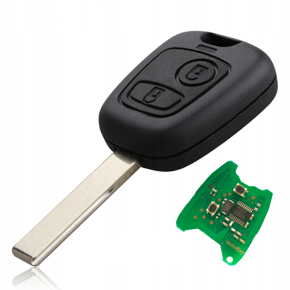 KLÍČ S ELEKTRONIKOU CITROEN C1 C2 C3 C4 BERLINGO