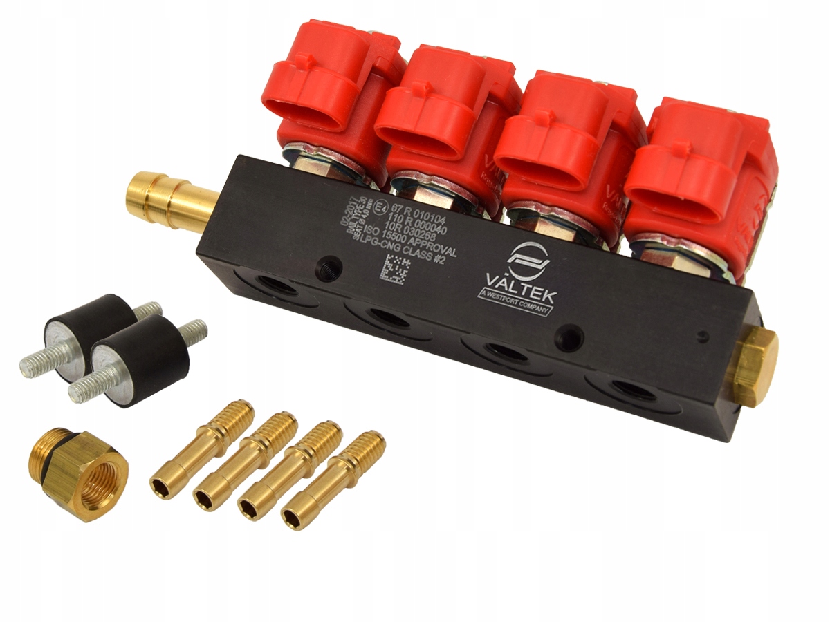 VALTEK INJECTOR rail 4 cyl 3ohm ORIGINÁL