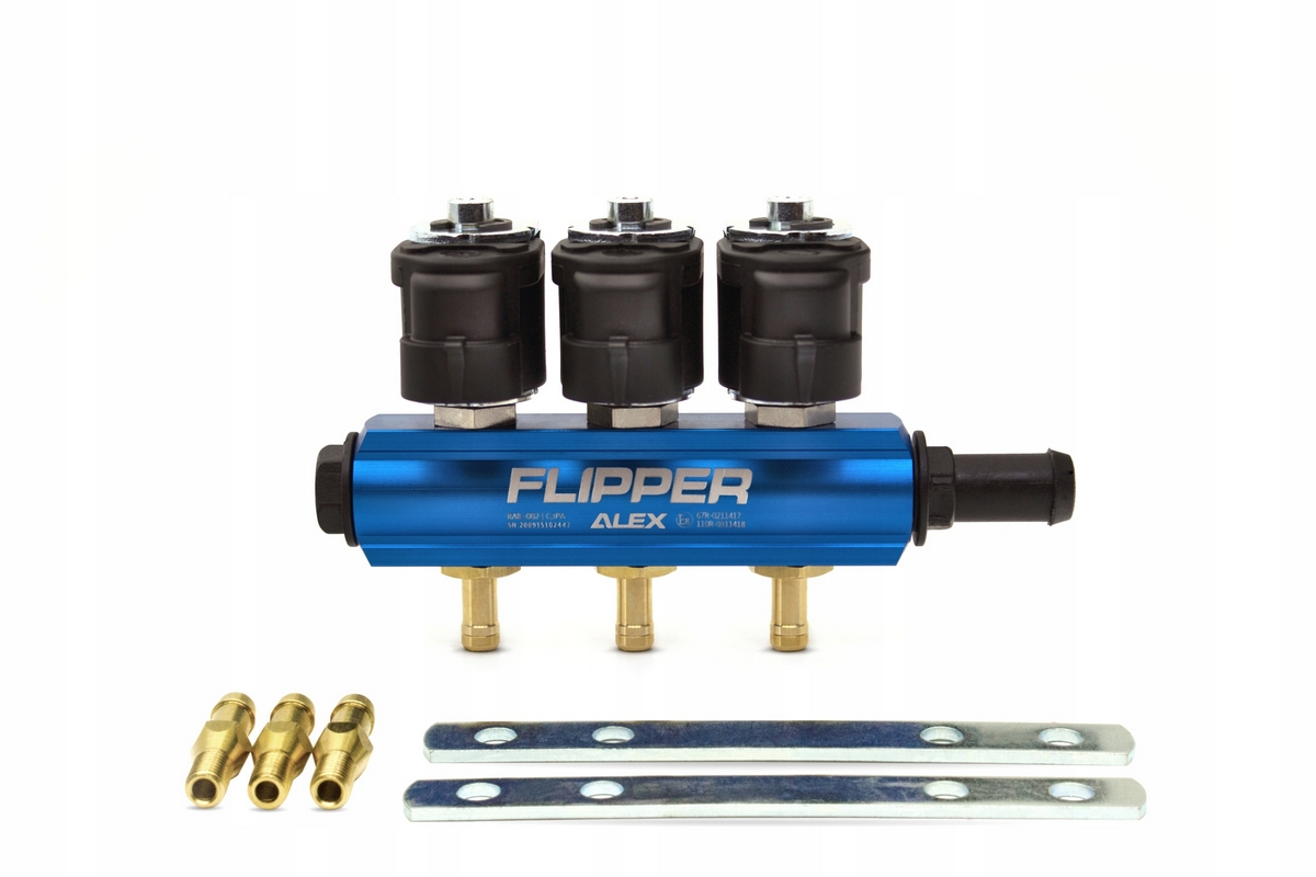 FLIPPER 3 CYL INJECTION RIB. ALEX RAIL-002 LPG