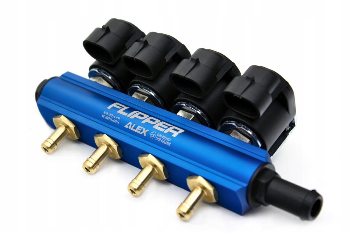 FLIPPER 4 CYL INJECTION RIG. ALEX RAIL-002 LPG