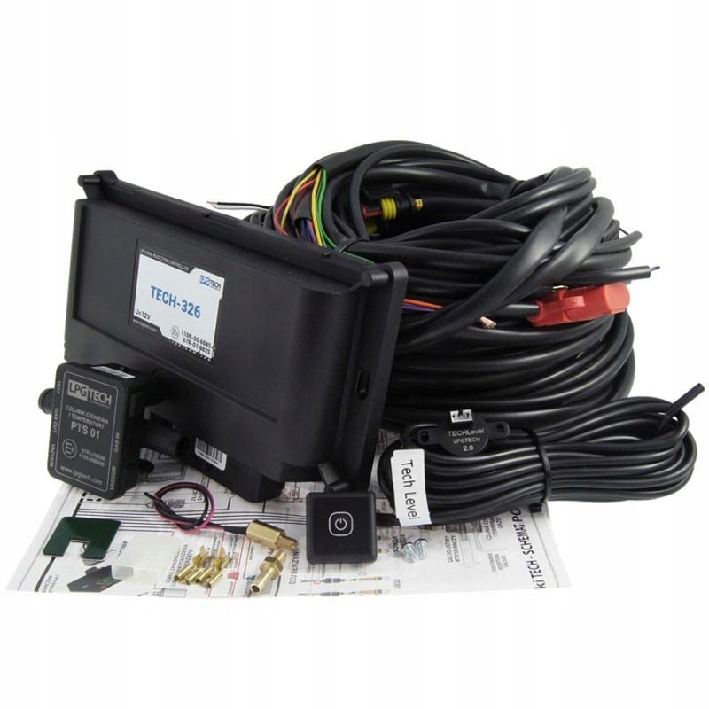 LPG-TECH 326 ELEKTRONIKA SADA POSTUPU 6 CYL