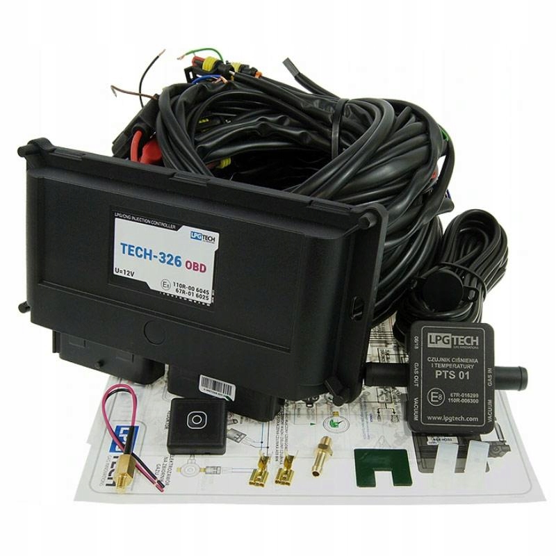 LPG-TECH 326 OBD ELEKTRONIKA SEKVENCIA 6 CYL