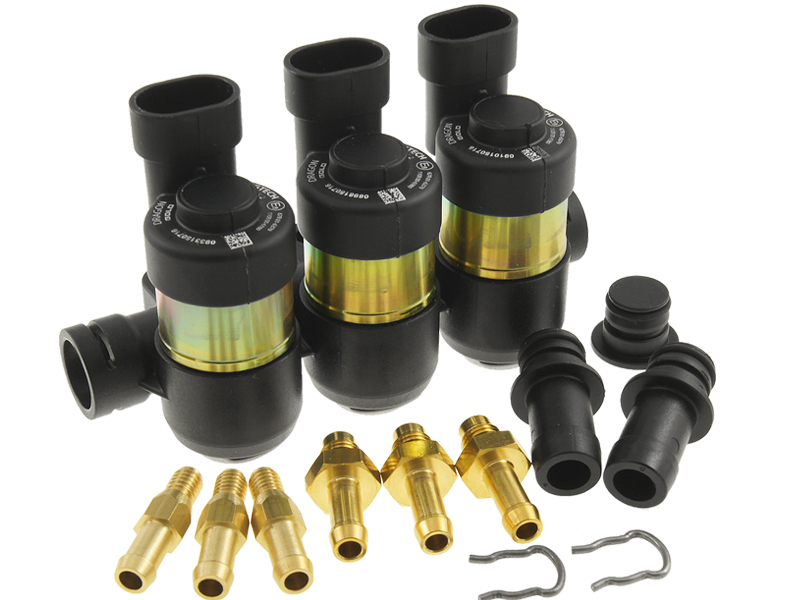 LPG-TECH DRAGON GOLD 3 CYL GAS INJECTION RAIL