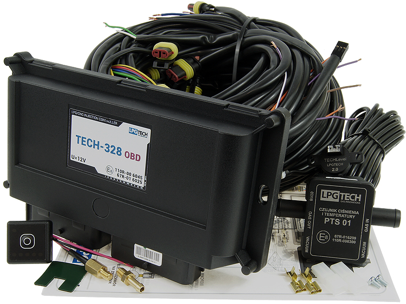 ELEKTRONIKA OBD LPGTECH TECH-328 SEKVENCIA 8 CYL