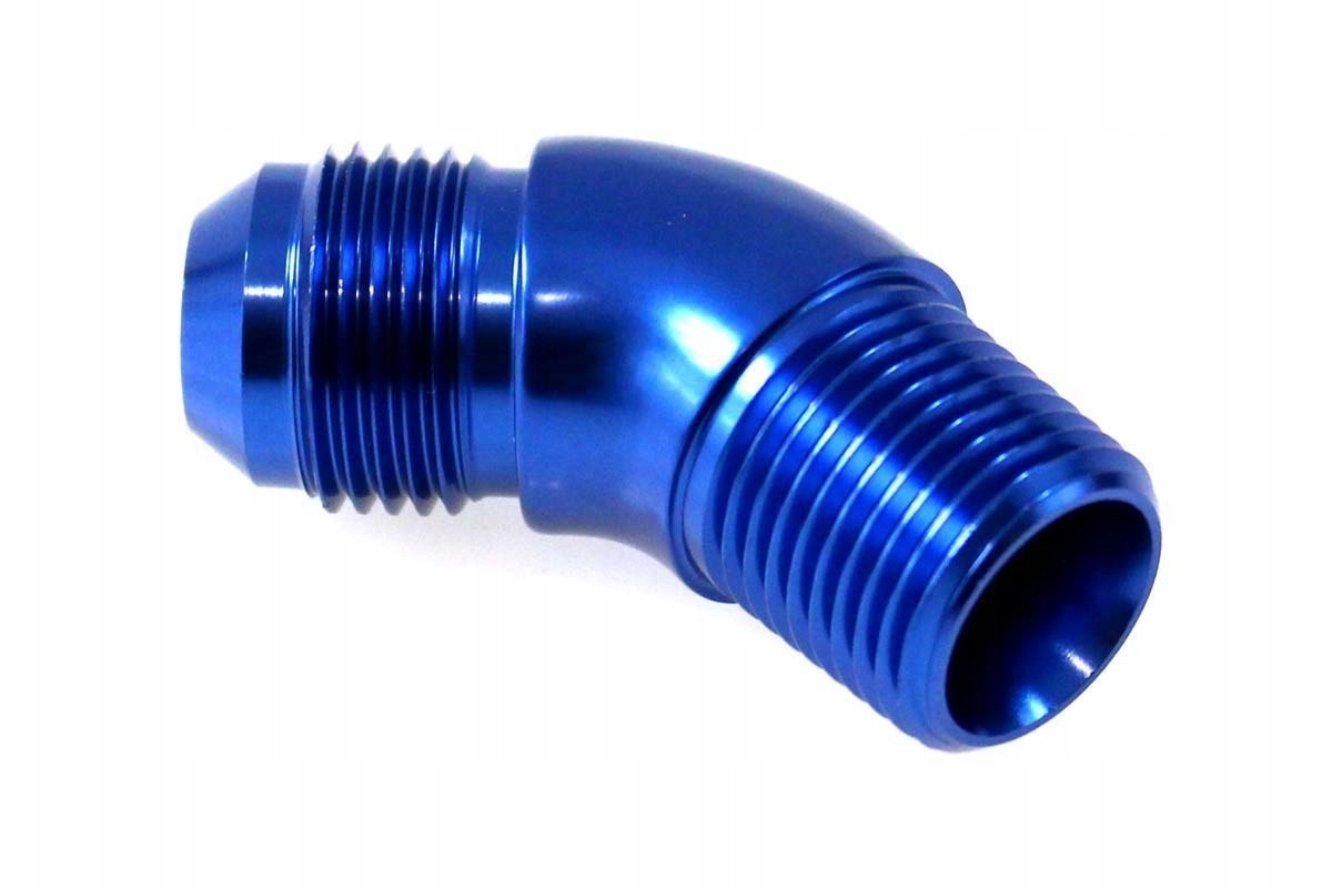 Full Flow 45 ° tvarovka AN10 3/4 "-14NPT