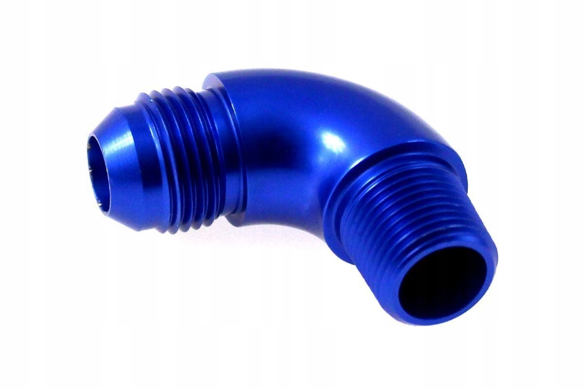 Full Flow 90 ° tvarovka AN10 3/4 "-14NPT