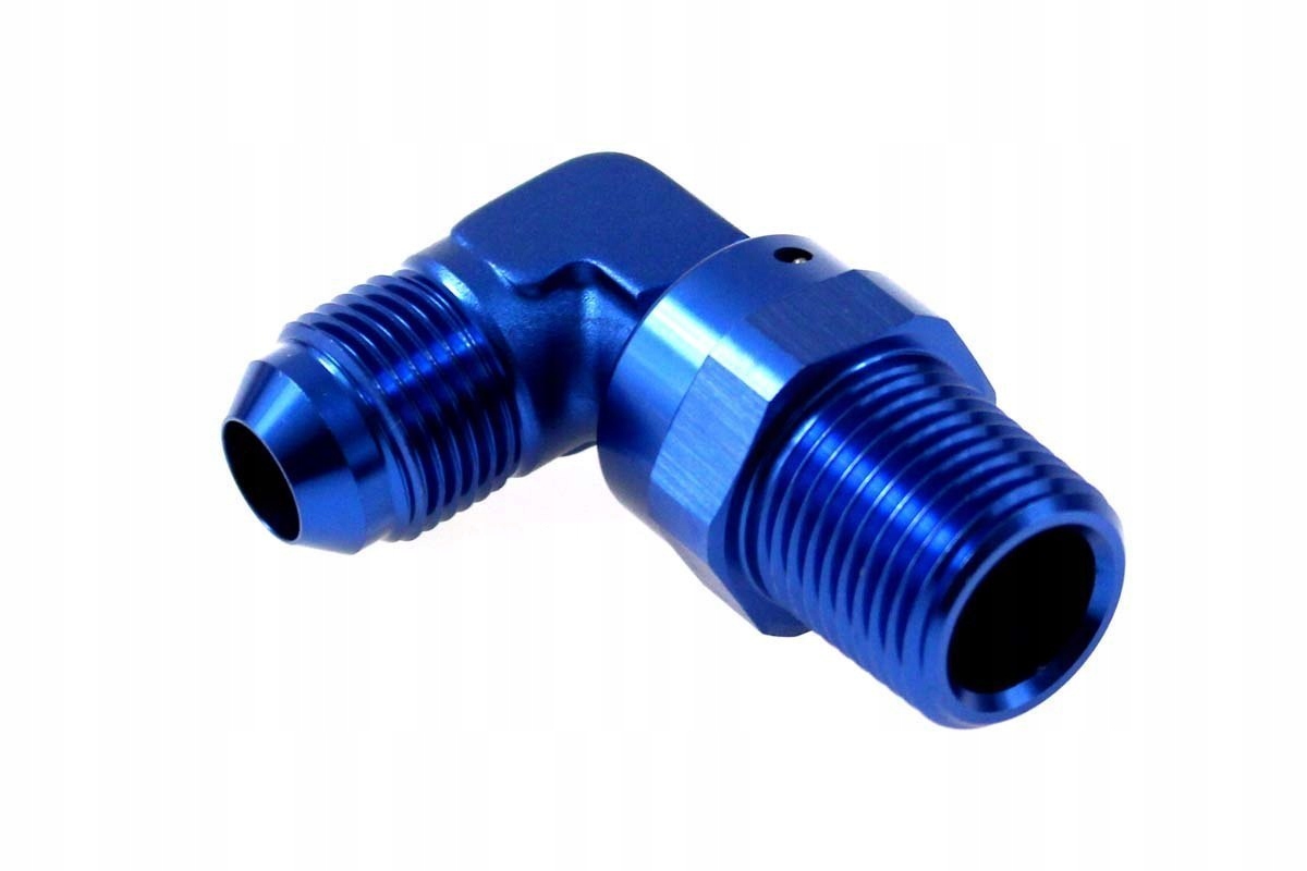 Vonkajšia spojka 90 ° AN10 3/8 "-18NPT