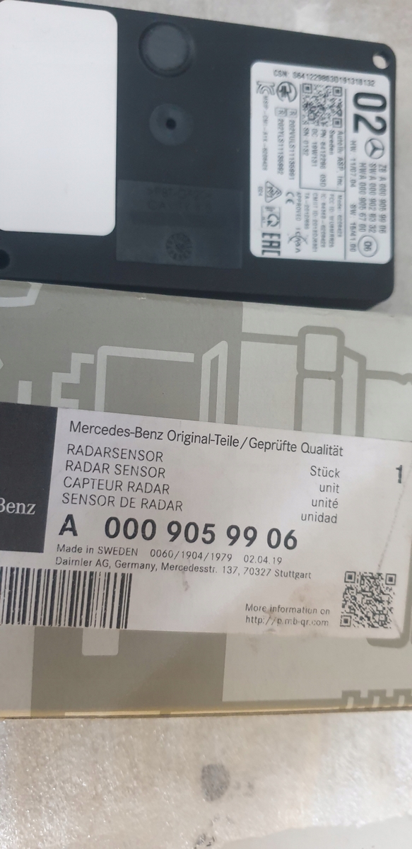 MODUL MERCEDES DISTRONIC CONTROLLER A0009059906