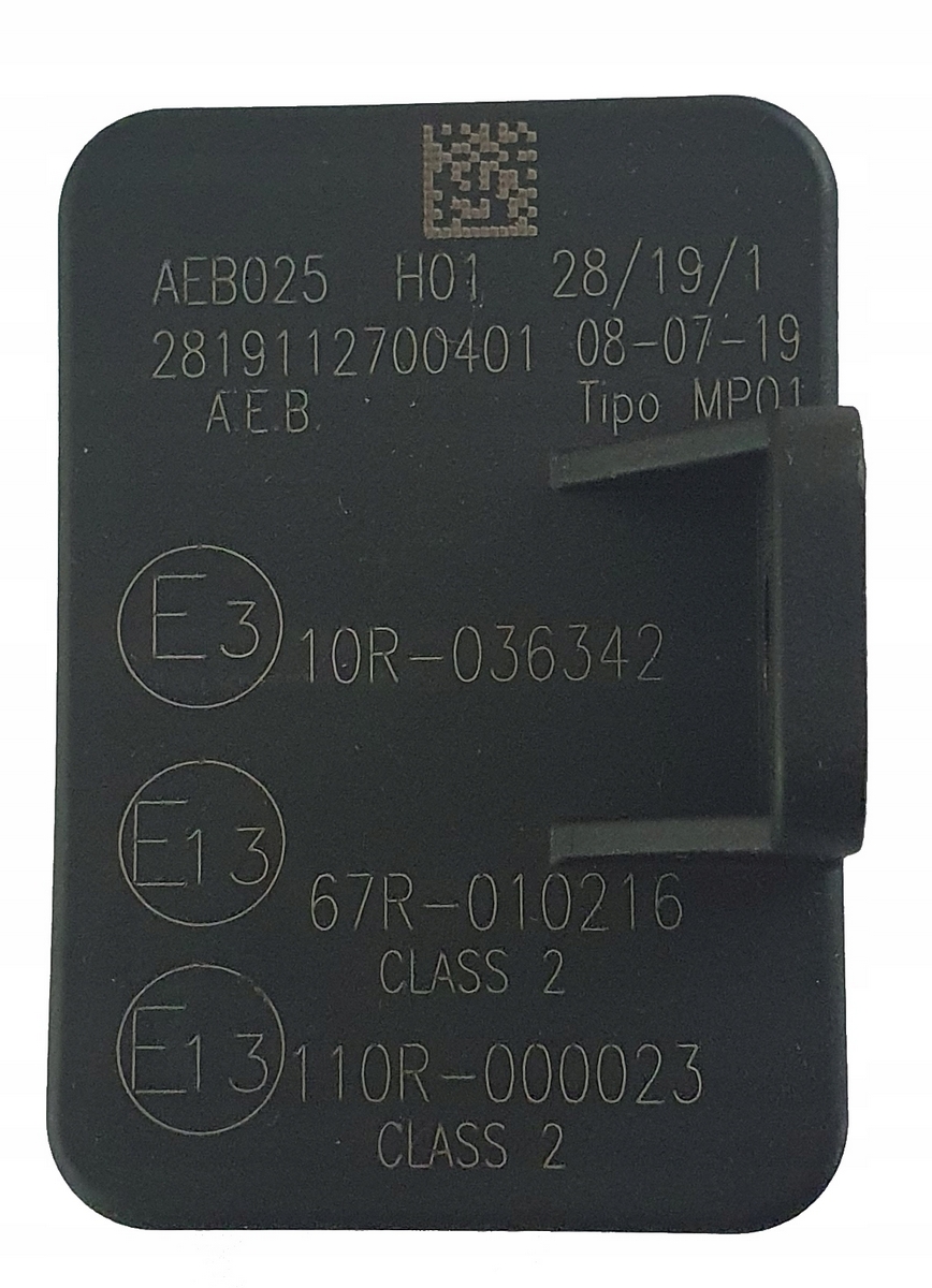 Mapový snímač tlaku plynu AEB 025 |
