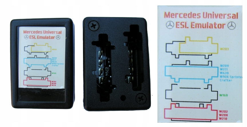 Skrutka Mercedes Emulator ESL ELV, W169, W211, W639