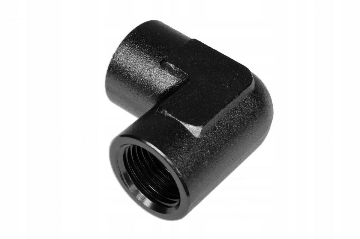 90 '1/8 "NPT ČIERNY NYPEL