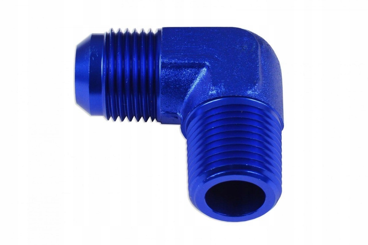 NYPEL 90 'AN10-3 / 4 "NPT MODRÁ