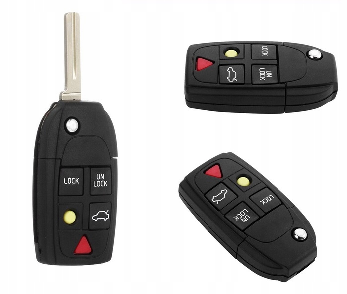 Obal na diaľkový kľúč VOLVO S60 V50 V70 XC70 XC90