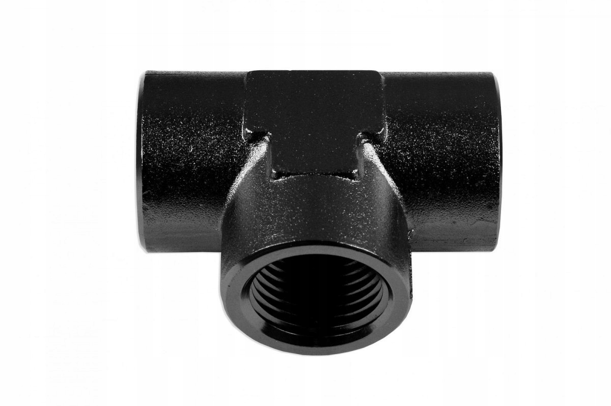 TEE DÁMSKE / ŽENSKÉ / DÁMSKE 1/2 "NPT ČIERNE