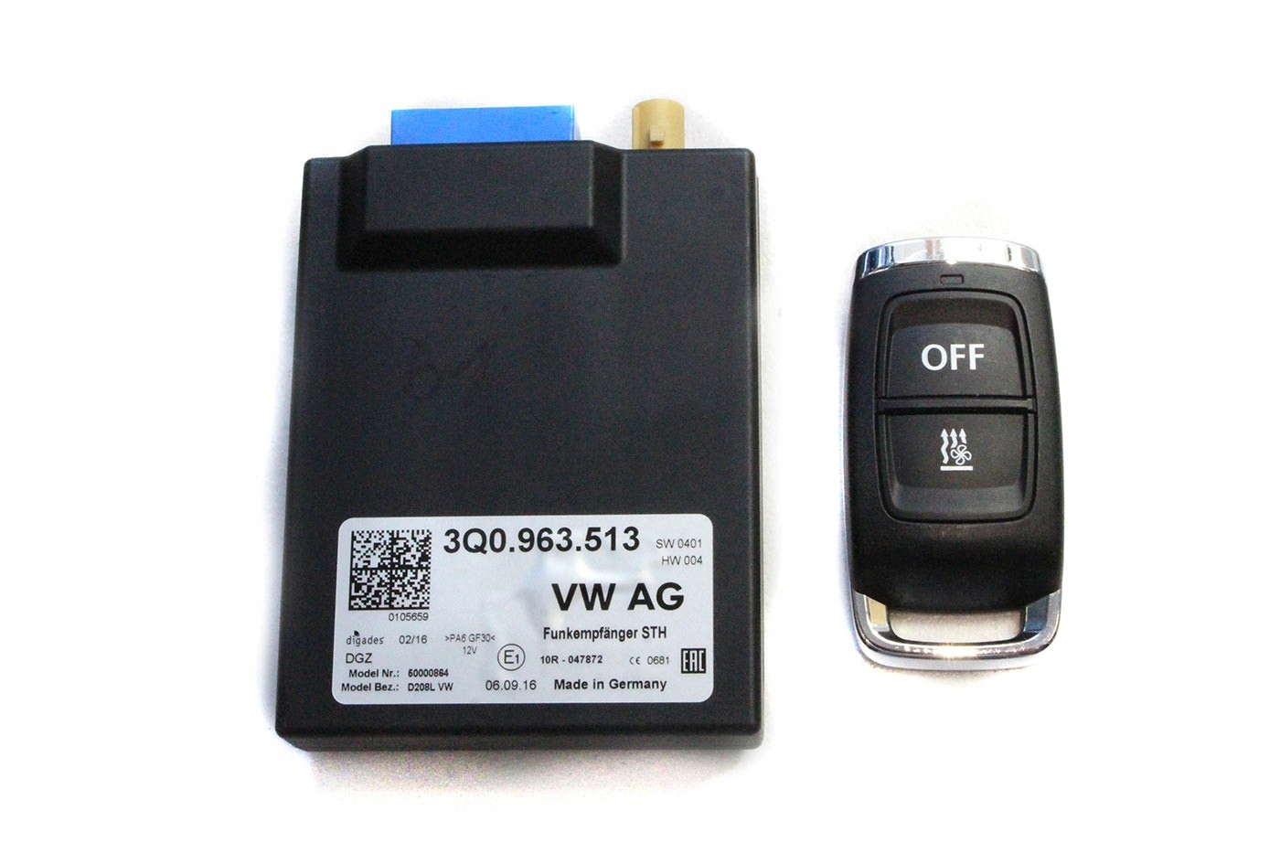 MODUL REGULÁTORA VW AUDI PILOT + WEBASTO 3Q0963513