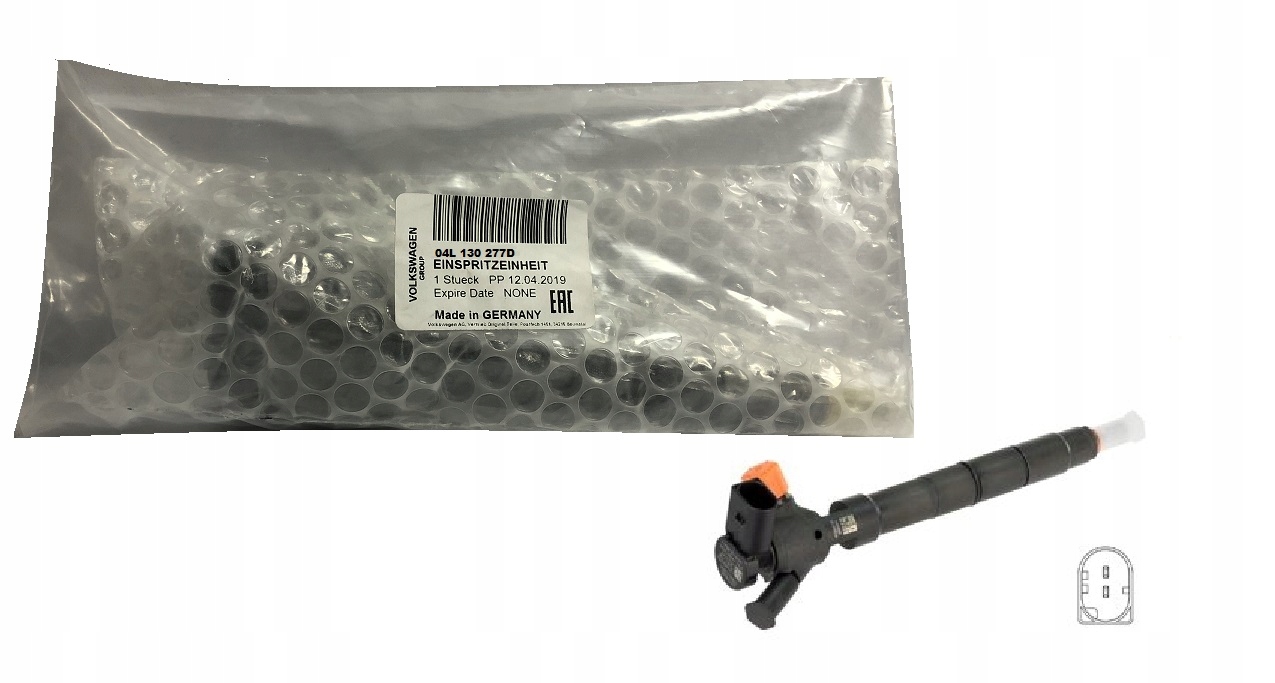 VSTREKOVAČ VOLKSWAGEN 1,6 TDI 04L130277D BD AN