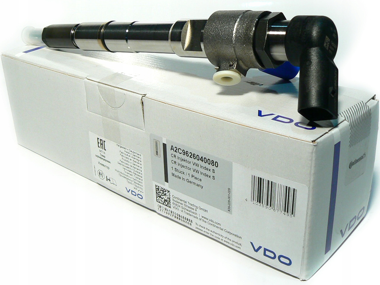 CONTINENTAL Vstrekovač 03L130277B A1 A3 1,6 TDI