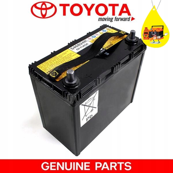 YUASA 45Ah HJ-S46B24R Prius, Lexus BEMOWO