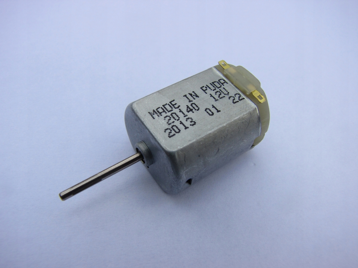 motor motorový pohon zrkadla 12V